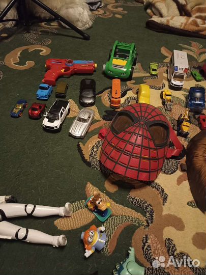 Детские игрушки пакетом для мальчика