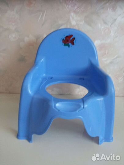 Детский туалет и накладка - сидение на унитаз