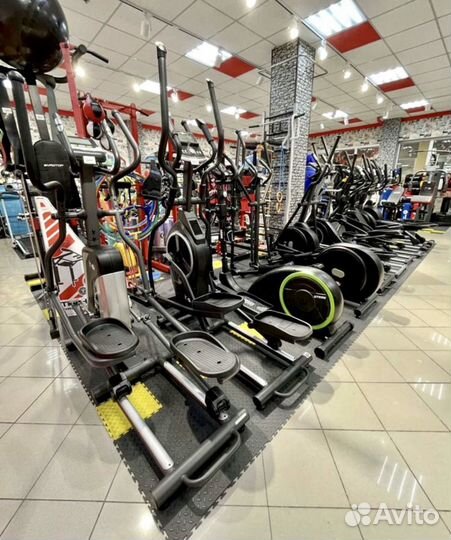 Эллиптический тренажер, 12 лет гарантии,элипсойд