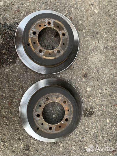 Тормозные задние диски toyota land cruiser 200