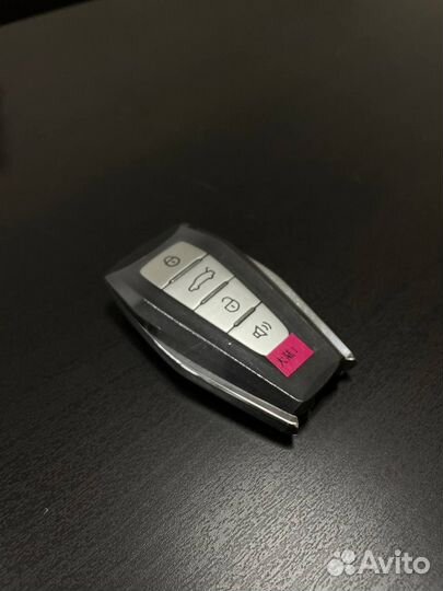 Оригинальный ключ Geely ID47 433 black с