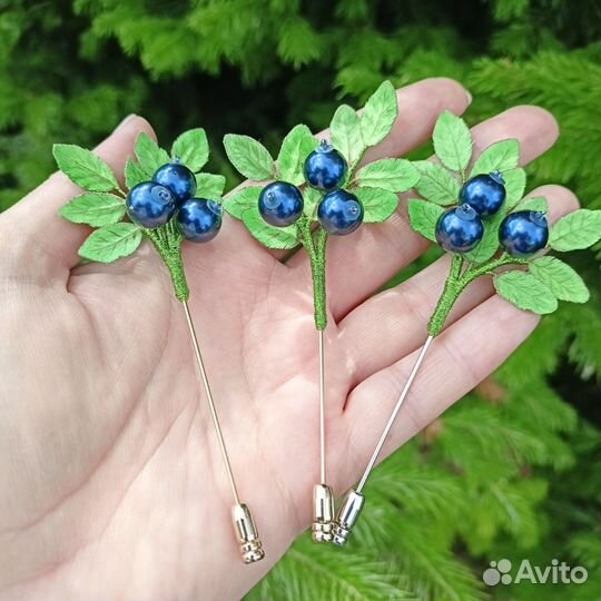 Брошь ручной работы