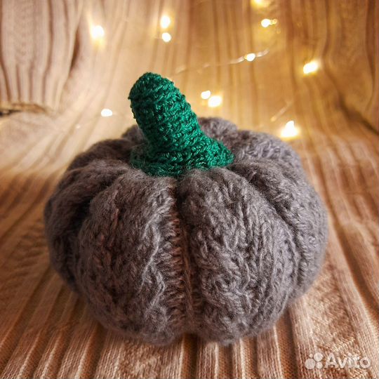 Тыква декоративная. Осенний декор. Хэллоуин