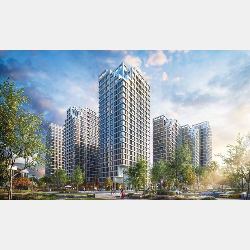 2-к. квартира, 58 м², 21/22 эт.