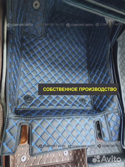 3Д 3D коврики из экокожи шьем сами