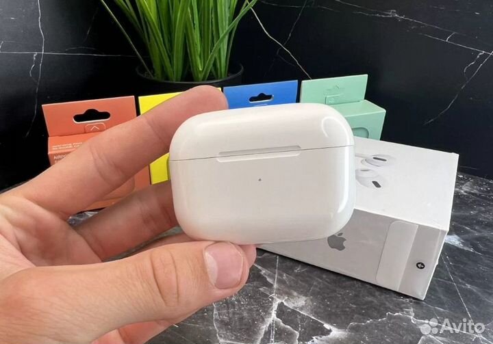 Airpods Pro Premium+ с рабочим шумоподавлением