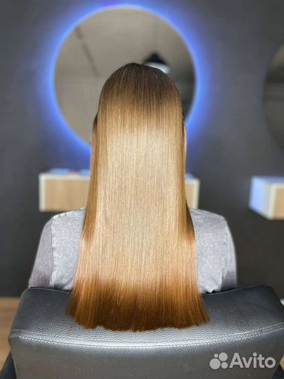 Кератиновое выпрямление