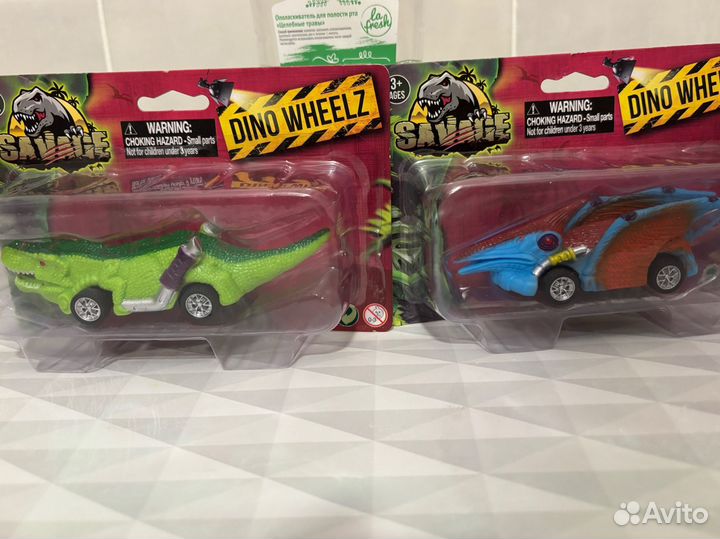 Dino wheels машинки динозавры для мальчиков новые