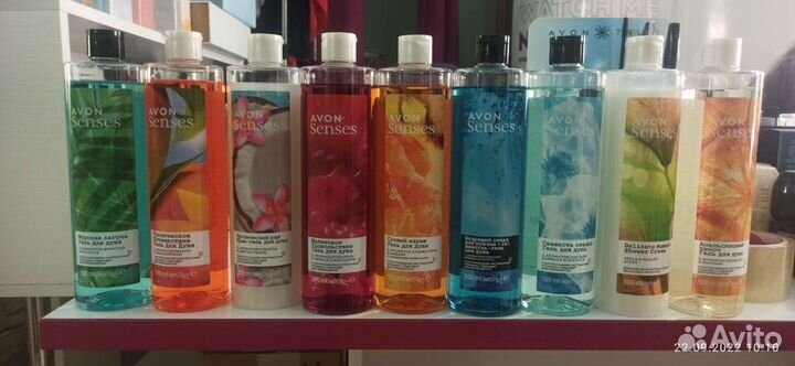Гели для душа Эйвон
