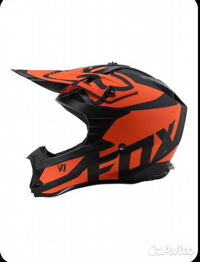 Кроссовый шлем fox