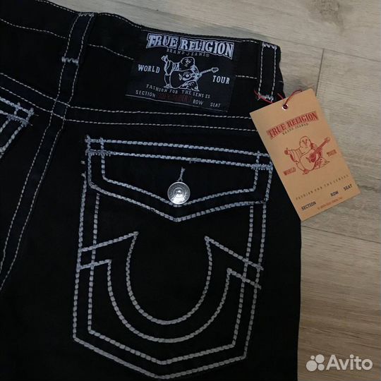 Джинсы true religion черные