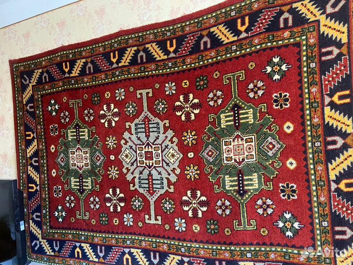 Ковер шерстяной б/у