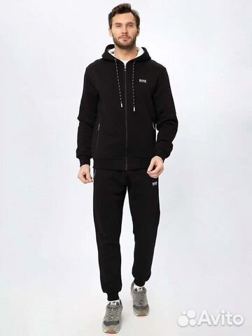 Спортивный костюм на флисе мужской