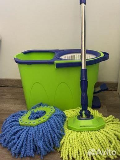 Швабра Greenway Turbo с ведром