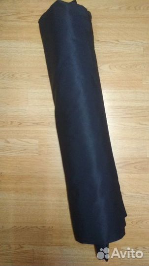 Ткань плащевая.Цвет тёмно-синий.Хлопок 53Полиэстр