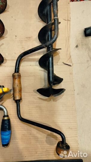 Буры и пешня для зимней рыбалки