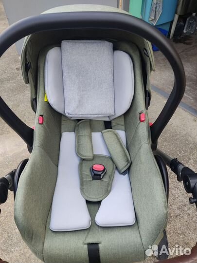 Коляска luxmom 3 в 1 бу