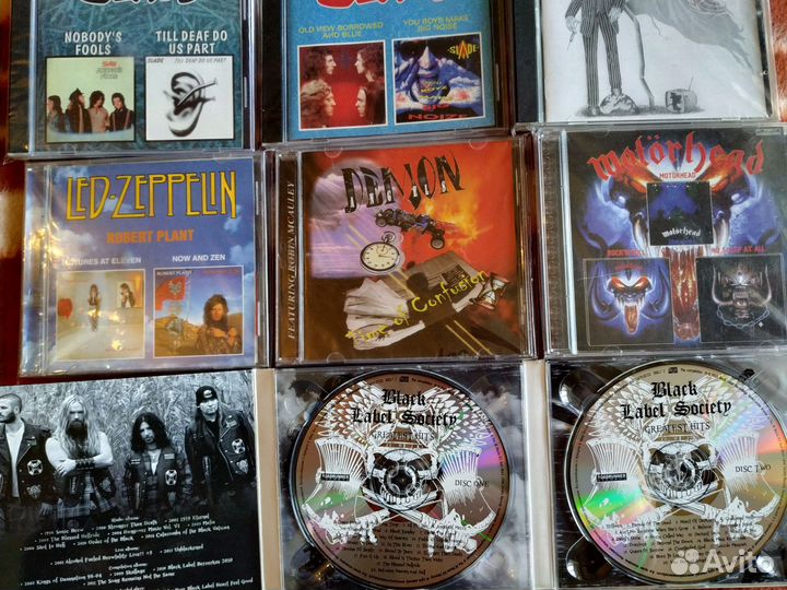 Аудиокассеты и CD, Рок,Металл