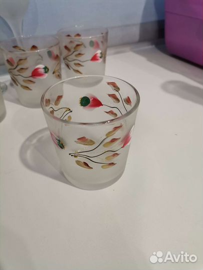 Набор стаканы, рюмки