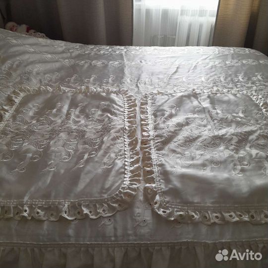 Покрывало на 2 х спальную кровать бу