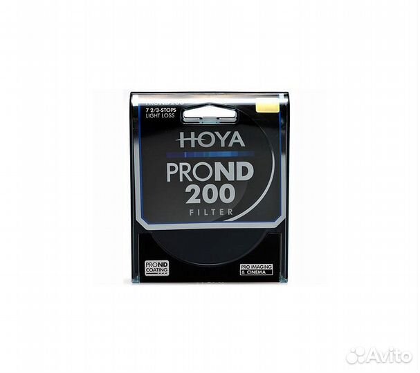 Нейтрально серый фильтр Hoya ND200 PRO 72mm