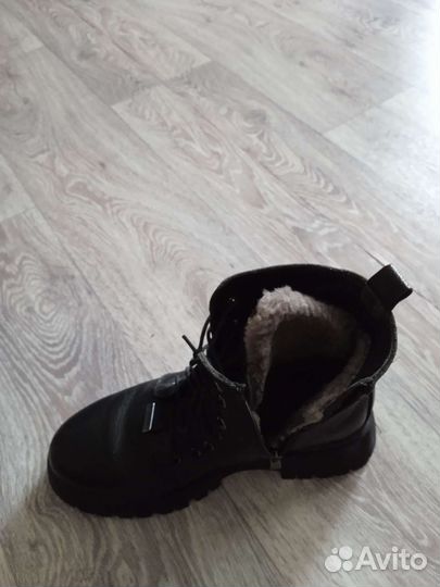 Ботинки женские, зимние, нат. кожа, размер 37
