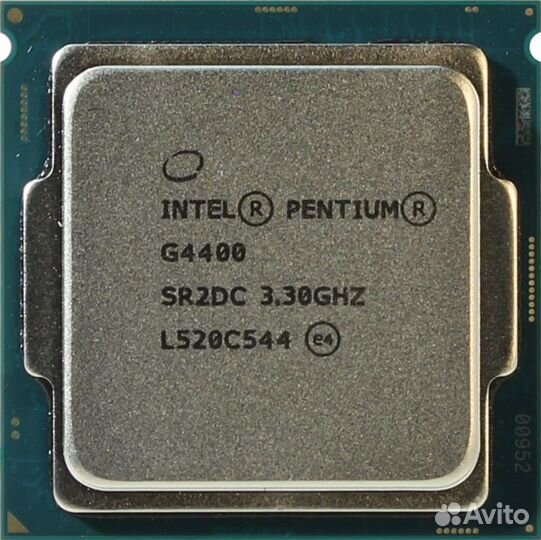 Процессор Intel Pentium G4400 (1151, 3.3Ghz, 2c/2t