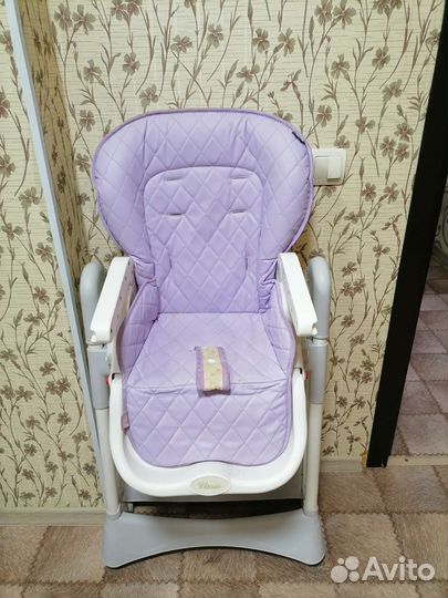 Стульчик для кормления happy baby classic