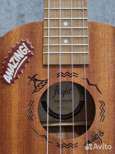 Flight NUC 310 Укулеле концерт серия Q3
