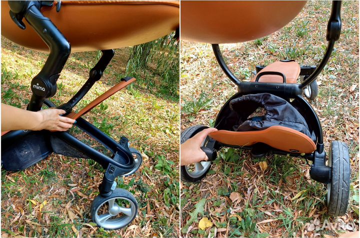 Детские Коляска Mima Xari 2 в 1 Camel