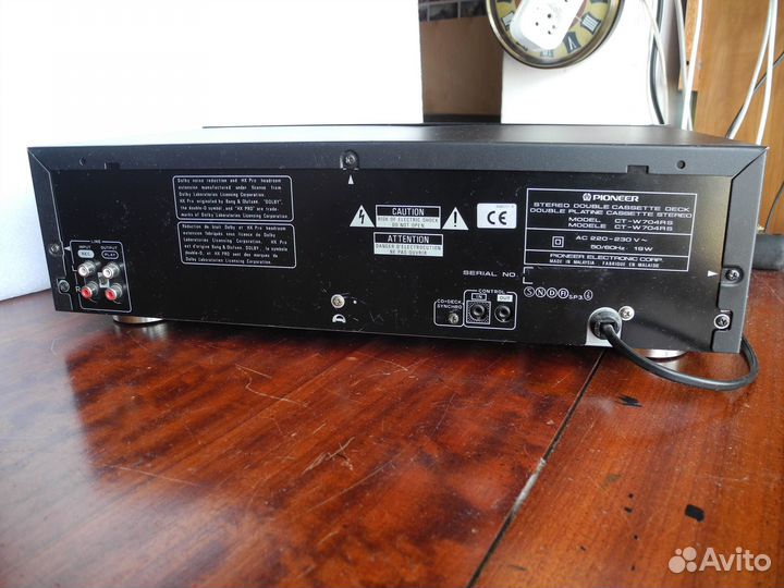 Дека двух кассетная Pioneer CT-W704RS