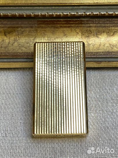 Винтажная газовая зажигалка Zaima saphir Япония