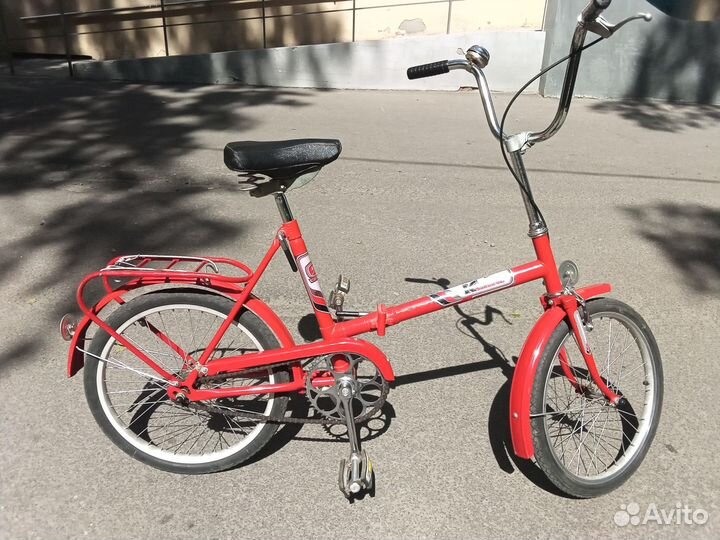 Велосипед кама складной СССР оригинал