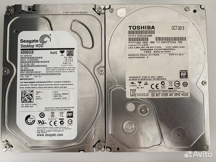 Hdd 320 гб, 500 гб, 3 тб