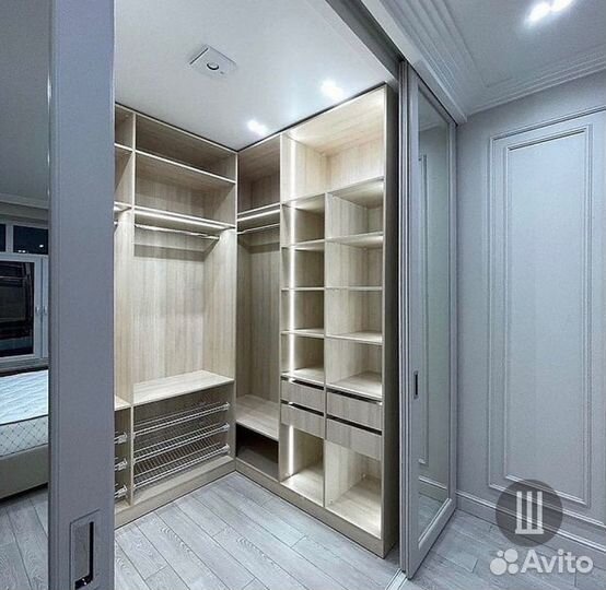 Гардеробная купе