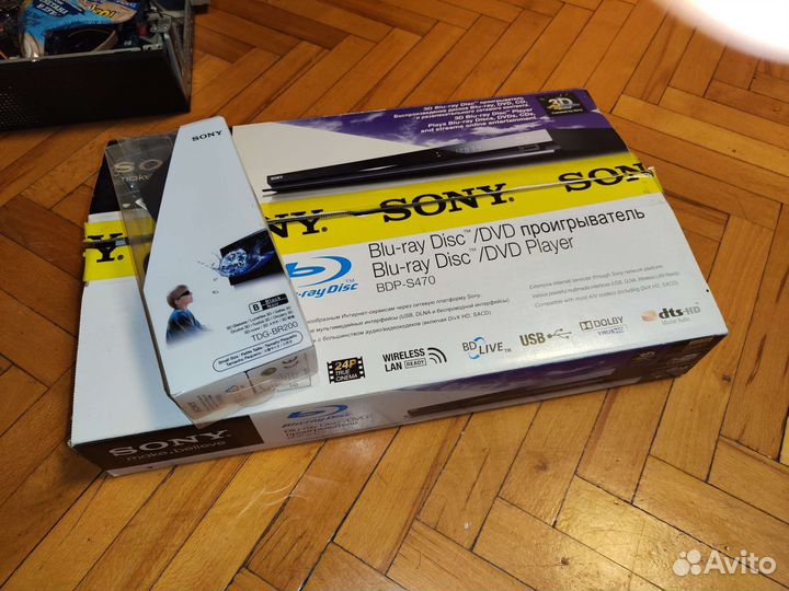 Sony BDP-S470 (+ 3D очки)