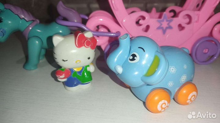 Игрушки пакетом для девочки