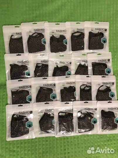 Маски со стразами