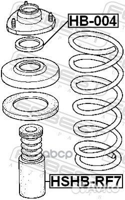 Пыльник амортизатора с отбойником hshb-RF7 hshb