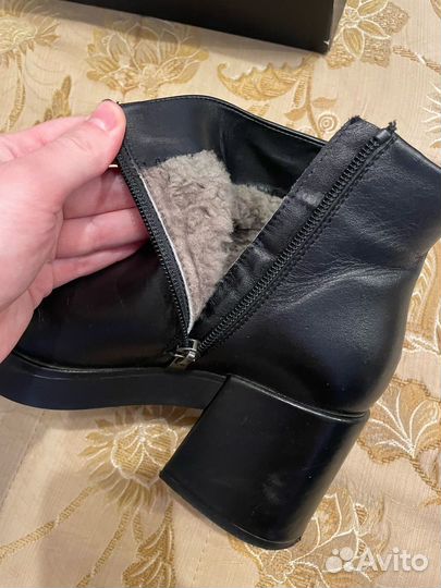 Ботильоны натуральная кожа