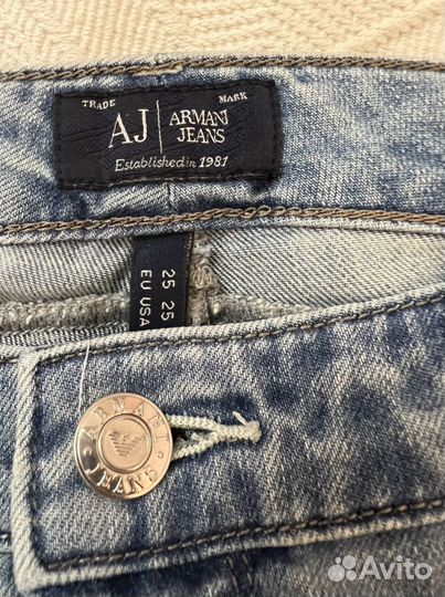 Джинсы женские Armani Jeans 25 размер