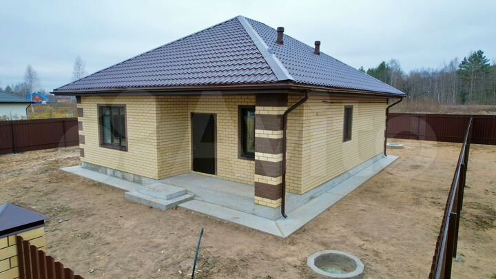 Коттедж 90 м² на участке 6 сот.