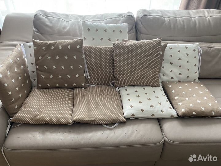 Бортики в кроватку новые