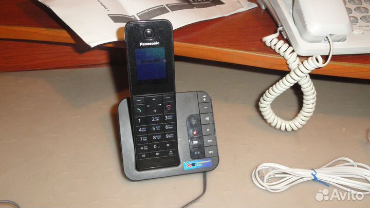 Телефон panasonic KX-TS2365\ tgha20-радио-2шт