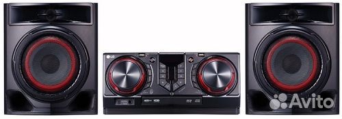 Музыкальный центр LG CJ44 240+240;(RMS:480Вт);Кар