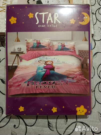 Детское постельное белье сатин