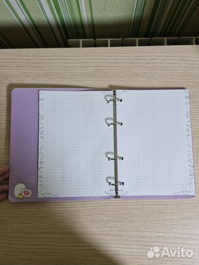 Тетрадь на кольцах a5