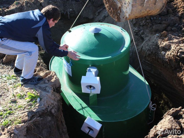 Септик Интал 4 для выгребных ям