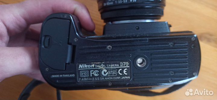 Зеркальный фотоаппарат nikon d70
