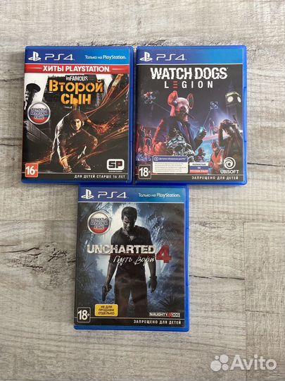 Игры для приставок ps4